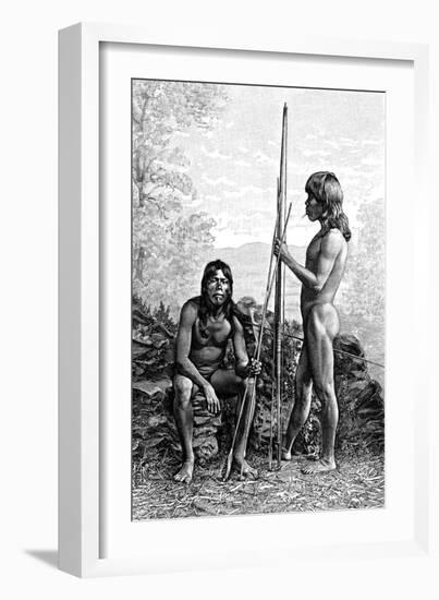 Caraya Indians, South America, 1895-null-Framed Giclee Print