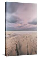 Carbis Bay Beach at Dawn, St. Ives, Cornwall, England, United Kingdom, Europe-Mark Doherty-Stretched Canvas