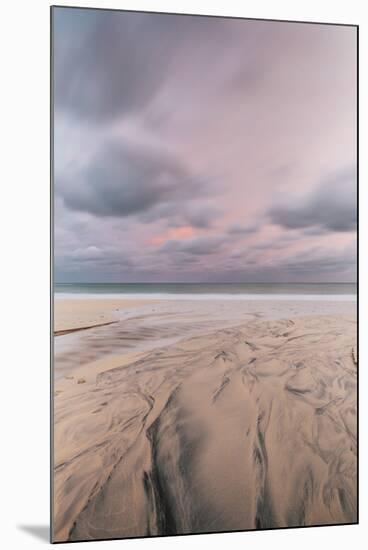 Carbis Bay Beach at Dawn, St. Ives, Cornwall, England, United Kingdom, Europe-Mark Doherty-Mounted Photographic Print