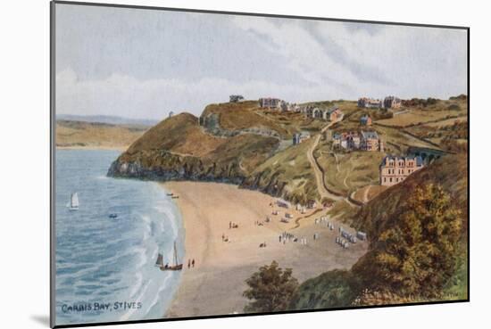 Carbis Bay, St Ives-Alfred Robert Quinton-Mounted Giclee Print