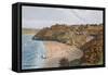 Carbis Bay, St Ives-Alfred Robert Quinton-Framed Stretched Canvas