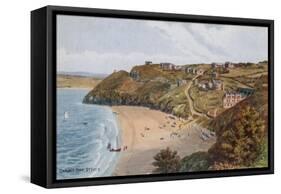 Carbis Bay, St Ives-Alfred Robert Quinton-Framed Stretched Canvas