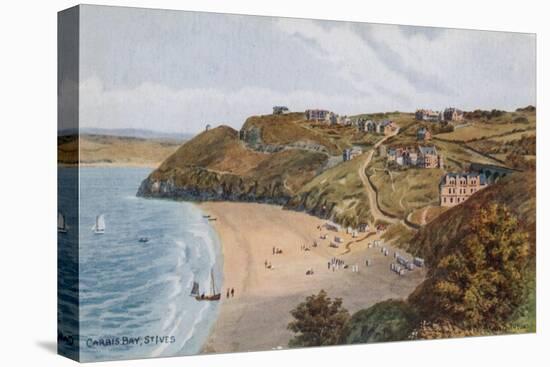 Carbis Bay, St Ives-Alfred Robert Quinton-Stretched Canvas