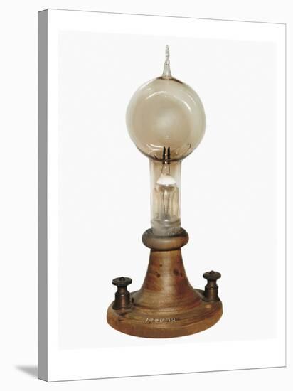 Carbon Filament Lamp, Invented by Edison in 1879-Thomas Alva Edison-Stretched Canvas