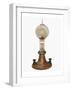 Carbon Filament Lamp, Invented by Edison in 1879-Thomas Alva Edison-Framed Art Print