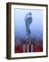 Carbon Footprint, Conceptual Image-David Gifford-Framed Photographic Print