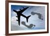 Carbon Footprints, Conceptual Image-Victor De Schwanberg-Framed Photographic Print