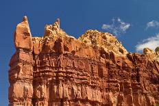 New Mexico Desert Landscape-Carbonbrain-Stretched Canvas