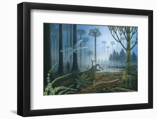 Carboniferous Landscape-null-Framed Photographic Print