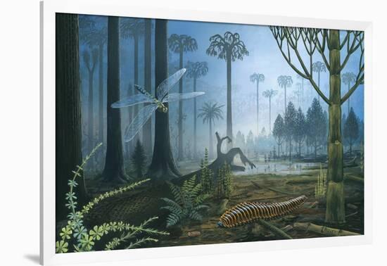 Carboniferous Landscape-null-Framed Photographic Print