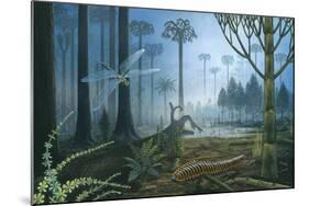 Carboniferous Landscape-null-Mounted Photographic Print