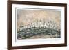 Carcassone-Lloyd Lozes Goff-Framed Collectable Print