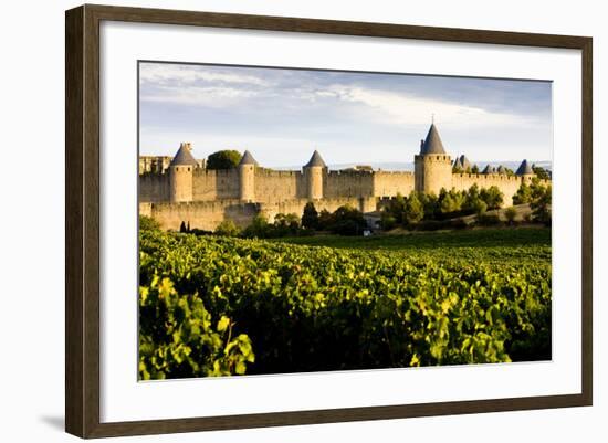 Carcassonne, Languedoc-Roussillon, France-phbcz-Framed Photographic Print