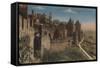 Carcassonne-null-Framed Stretched Canvas