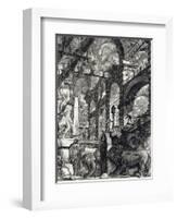 Carcere V-Francesco Piranesi-Framed Giclee Print