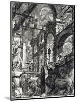 Carcere V-Francesco Piranesi-Mounted Giclee Print