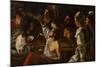 Card and Backgammon Players, Fight over Cards, 1620-1629-Theodor Rombouts-Mounted Giclee Print