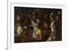 Card and Backgammon Players. Fight over Cards, C. 1620-30-Theodor Rombouts-Framed Giclee Print