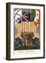 Card Commemorating the Allies in the First World War-null-Framed Giclee Print