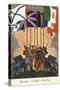 Card Commemorating the Allies in the First World War-null-Stretched Canvas