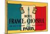 Card for Hotel France et Choiseul-null-Mounted Art Print