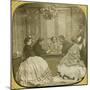 Card Game, 19th Century-null-Mounted Giclee Print
