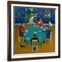 Card Game-Jerzy Marek-Framed Giclee Print