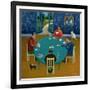 Card Game-Jerzy Marek-Framed Giclee Print