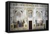 Card Games and Dance Invitations-Giovanni Antonio Fasolo-Framed Stretched Canvas