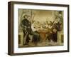 Card Games-Giovanni Antonio Fasolo-Framed Giclee Print