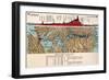 Card: Panama Canal, 1914-null-Framed Giclee Print