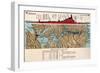 Card: Panama Canal, 1914-null-Framed Giclee Print