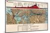 Card: Panama Canal, 1914-null-Mounted Giclee Print