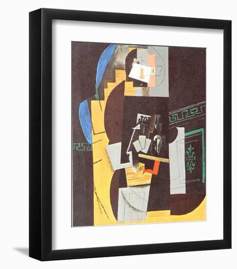 Card Player-Pablo Picasso-Framed Art Print