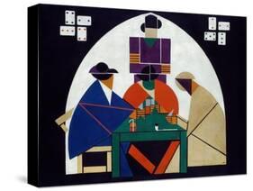 Card Players, 1916-1917-Theo Van Doesburg-Stretched Canvas