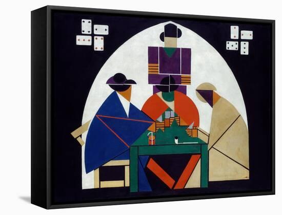 Card Players, 1916-1917-Theo Van Doesburg-Framed Stretched Canvas