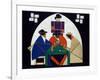 Card Players, 1916-1917-Theo Van Doesburg-Framed Giclee Print