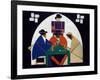 Card Players, 1916-1917-Theo Van Doesburg-Framed Giclee Print