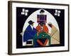 Card Players, 1916-1917-Theo Van Doesburg-Framed Giclee Print