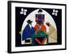 Card Players, 1916-1917-Theo Van Doesburg-Framed Giclee Print