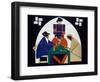 Card Players, 1916-1917-Theo Van Doesburg-Framed Giclee Print