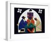 Card Players, 1916-1917-Theo Van Doesburg-Framed Giclee Print