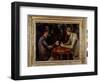 Card Players - by Paul Cézanne, 1890-95, Musée D'orsay-Paul Cezanne-Framed Giclee Print