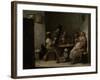 Card Players, c.1645-Joos Van Craesbeeck-Framed Giclee Print