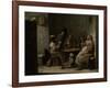 Card Players, c.1645-Joos Van Craesbeeck-Framed Giclee Print