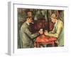 Card Players, c.1890-Paul Cézanne-Framed Art Print