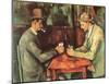 Card Players, c.1890-Paul Cézanne-Mounted Art Print