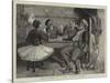 Card-Players in a Cafe, Piraeus, Greece-null-Stretched Canvas