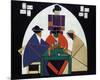 Card Players-Theo van Doesburg-Mounted Giclee Print