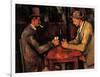 Card Players-Paul Cézanne-Framed Art Print
